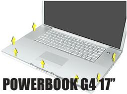 apple mac powerbook g4 17 repair laptop Glendale